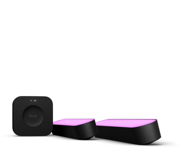 Philips Hue zestaw startowy: 2  lampy Play + Bridge Pro - 1490243 - zdjęcie